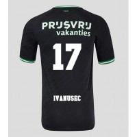 Dres Feyenoord Luka Ivanusec #17 Gostujuci 2024-25 Kratak Rukav